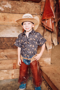 Vintage Rodeo Button Up