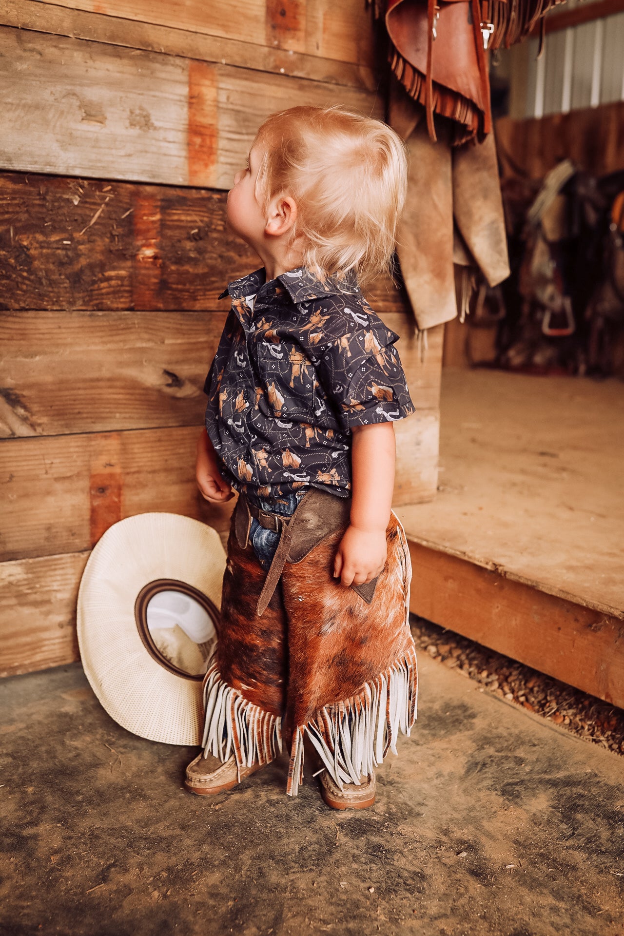 Vintage Rodeo Button Up